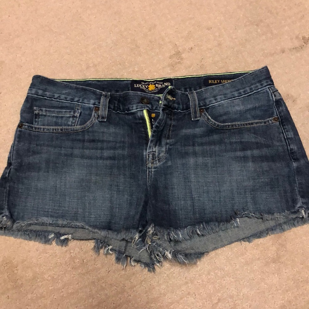 Lucky Brand Riley Denim Jean Shorts